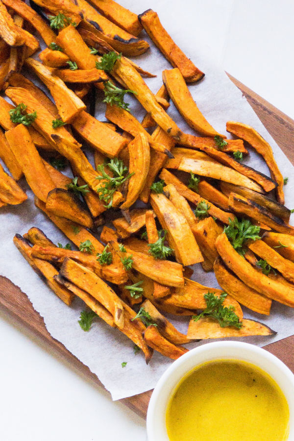 Baked Sweet Potato Fries with 