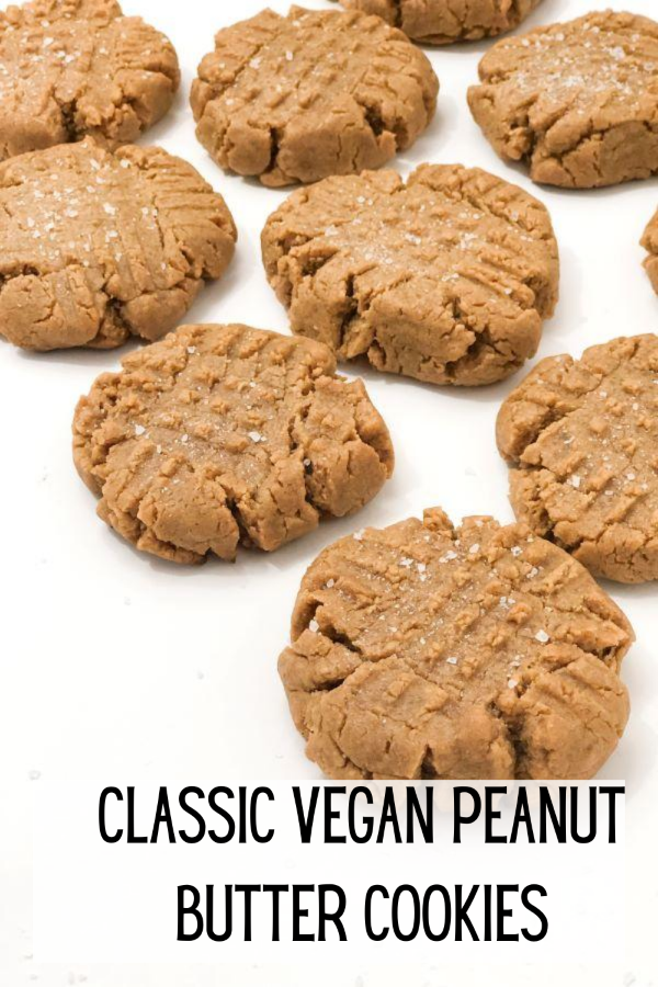 vegan peanut butter cookies
