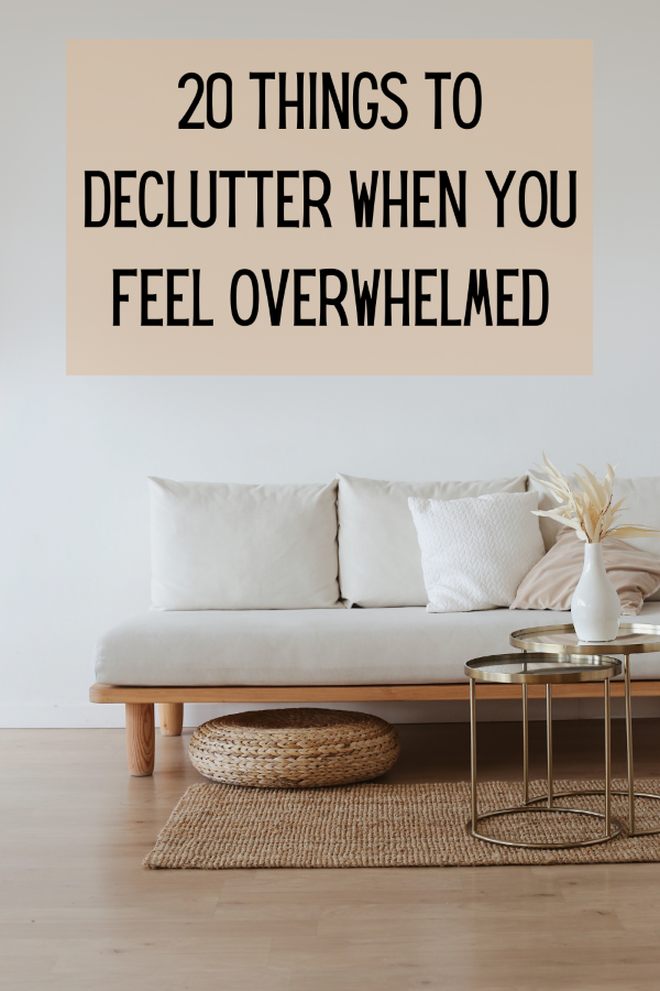 20 things to declutter