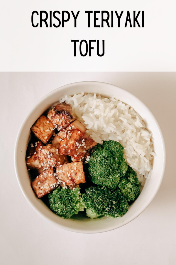crispy teriyaki tofu