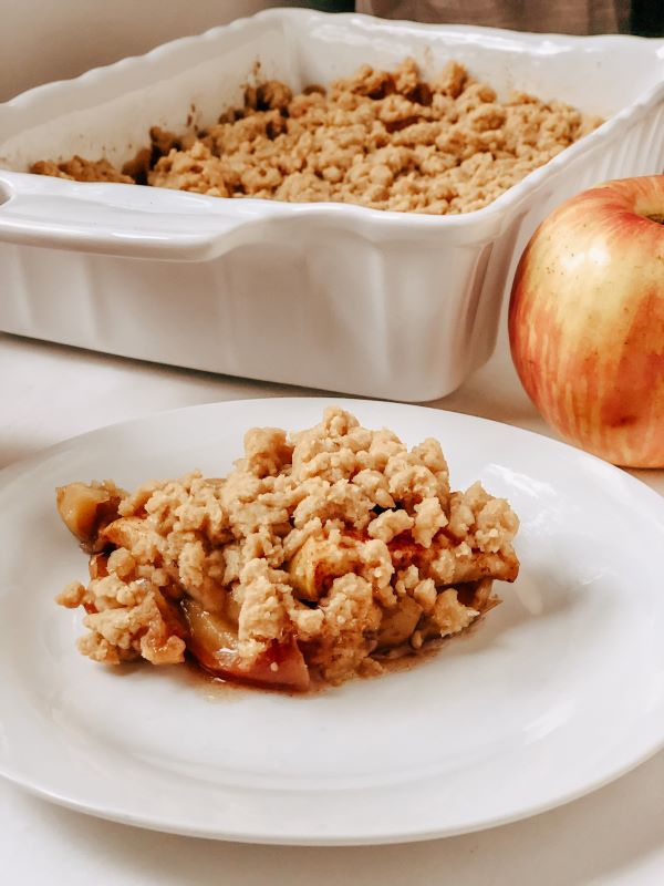 Easy Vegan Apple Crisp Sincerely, Denise